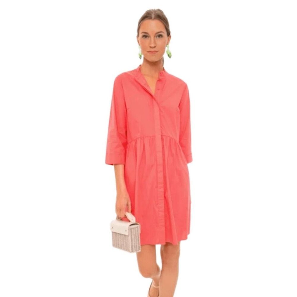 Tuckernuck Coral Midi Dress